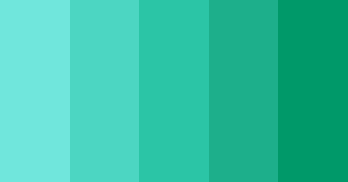 Paleta De Colores Shades Of Teal paleta-de-colores-shades-of-teal