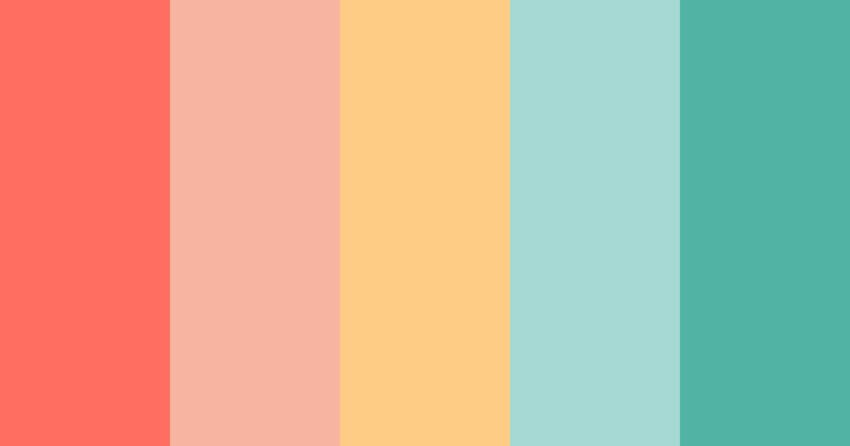 Coral Serenity Dream Color Palette