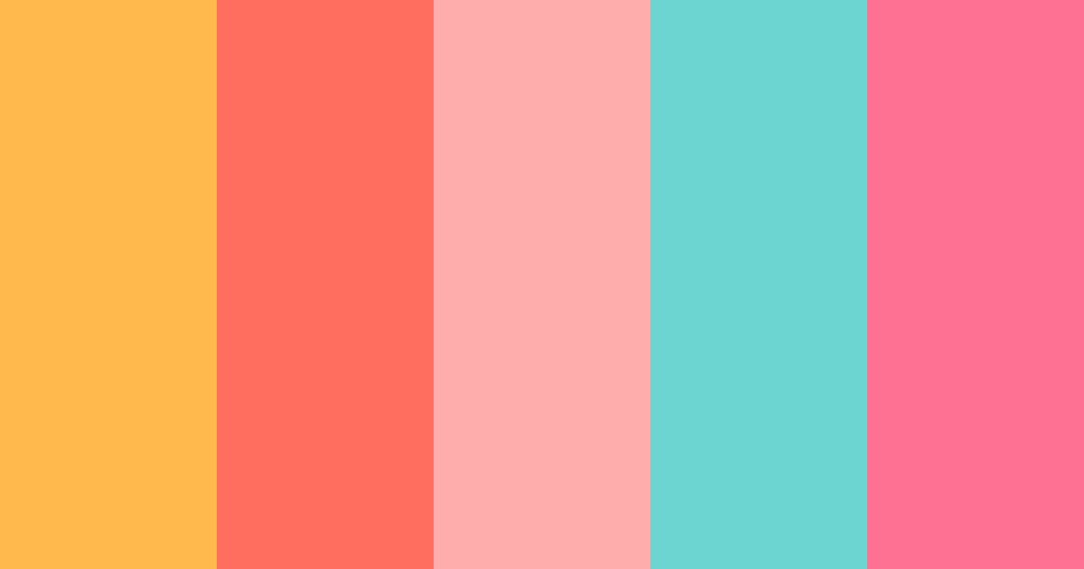 Magic Colous Summer Brights Color Palette