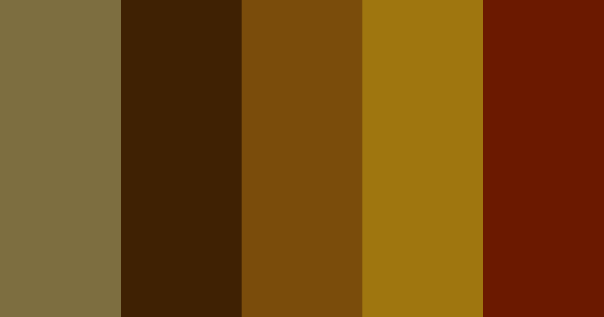 Spooky Rural New England Color Palette