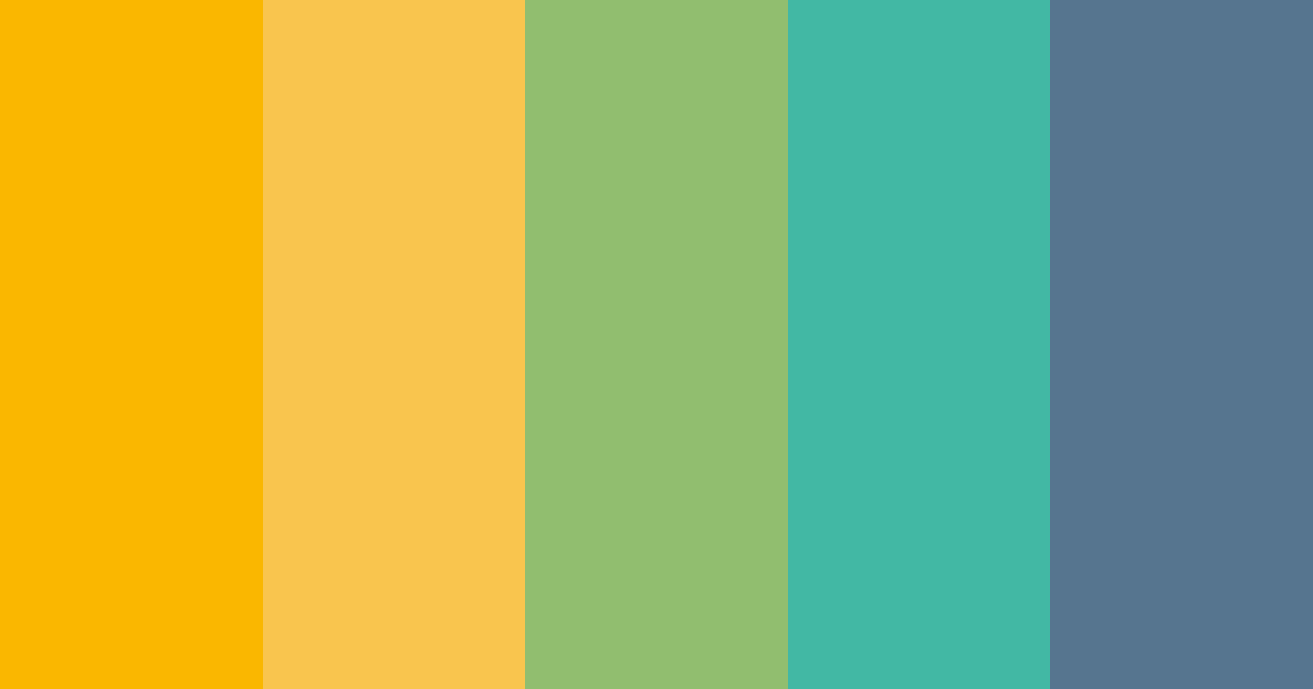 Golden Green Color Palette