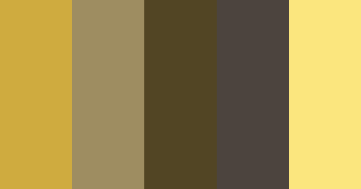 Paleta de colores Rustic Harvest Tones