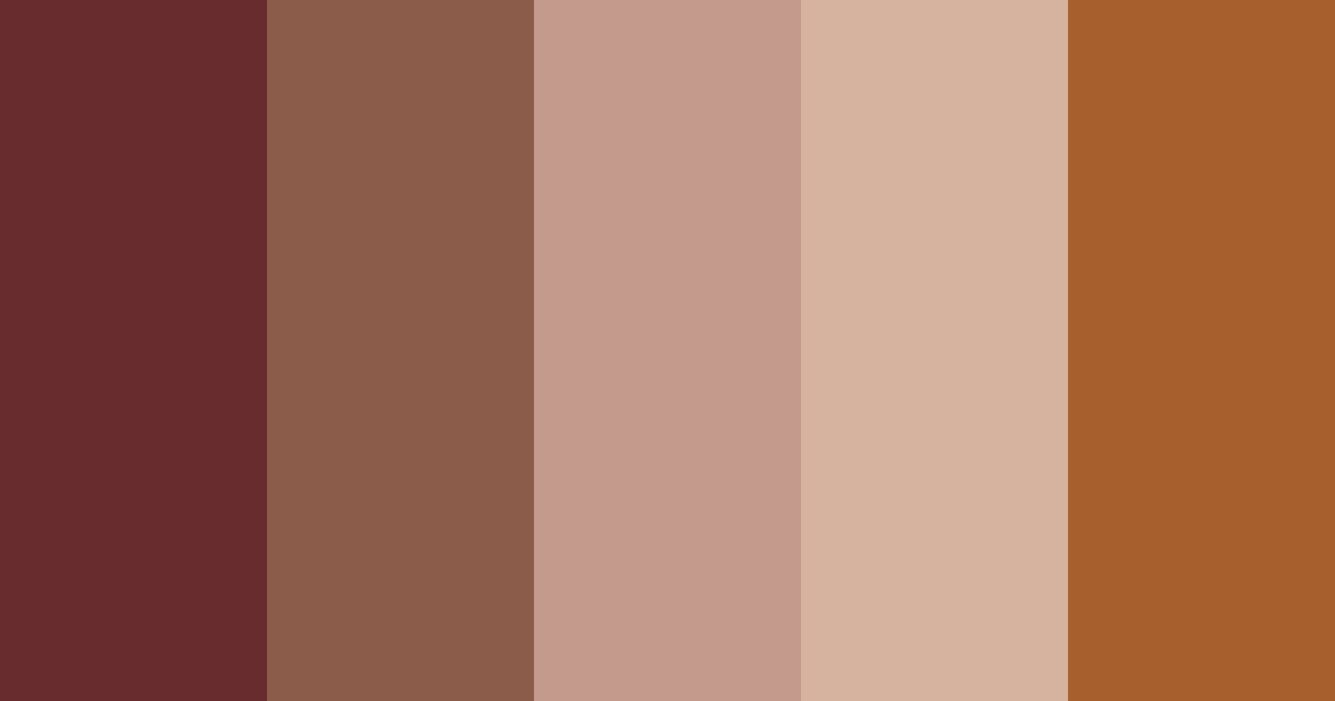 Paleta de colores Rustic Ember