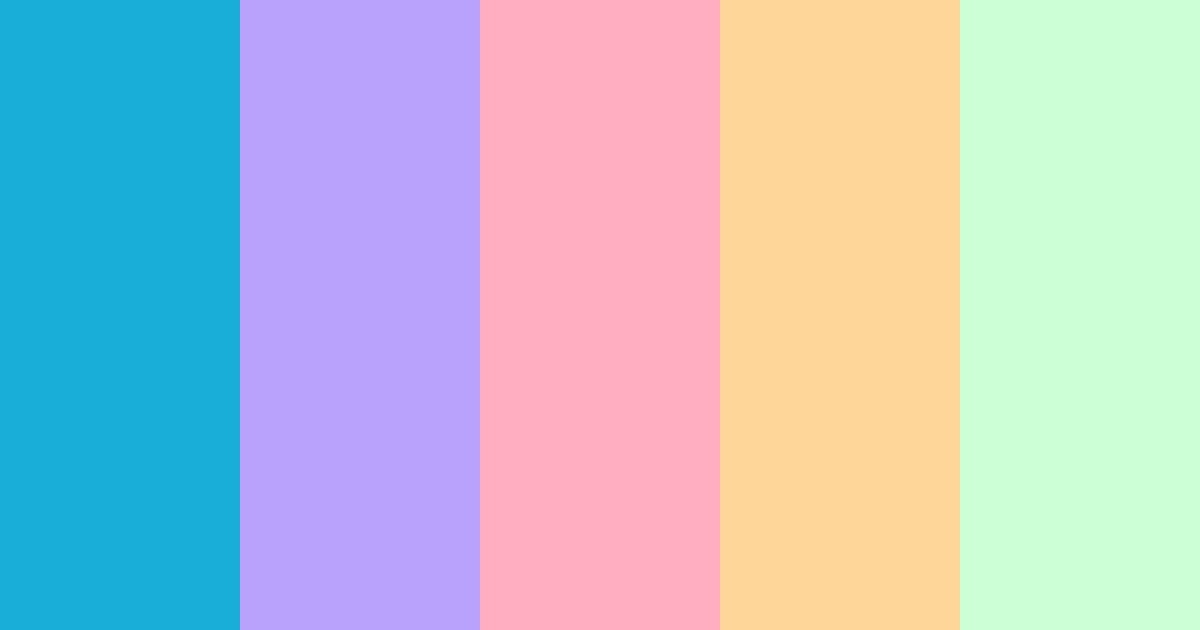 Drinking Glowsticks Color Palette