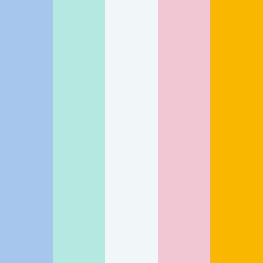 Download winter bliss color palette PNG image (square)