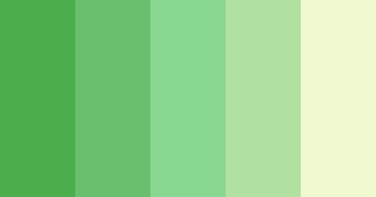 Download grassy color palette PNG image (landscape)