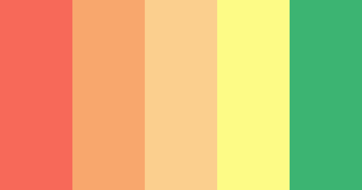Download sunset glow color palette PNG image (landscape)