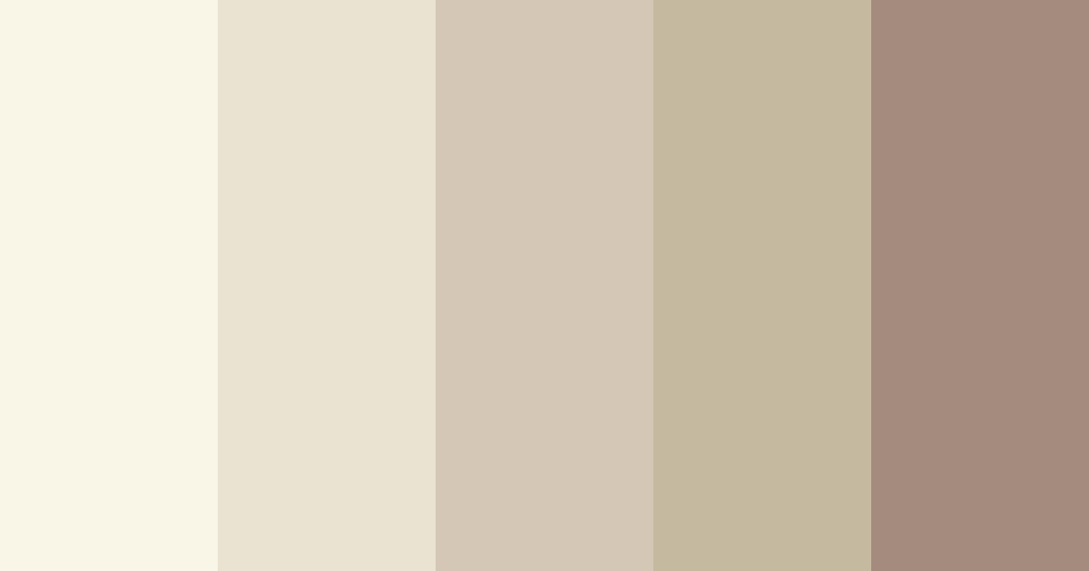 Download ivory bliss color palette PNG image (landscape)