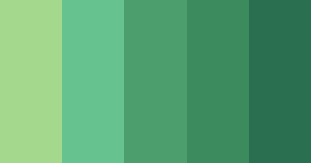 Download clover color palette PNG image (landscape)