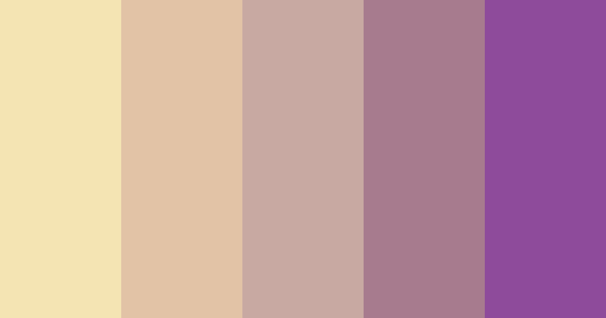 Download glisten color palette PNG image (landscape)