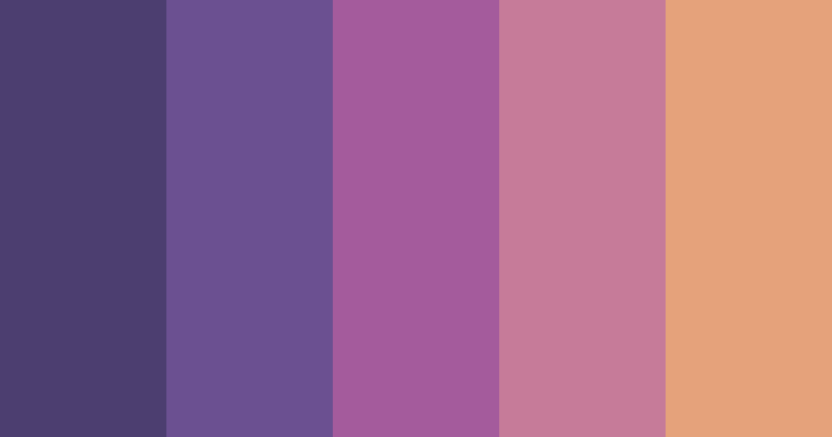 Download moody elegance color palette PNG image (landscape)