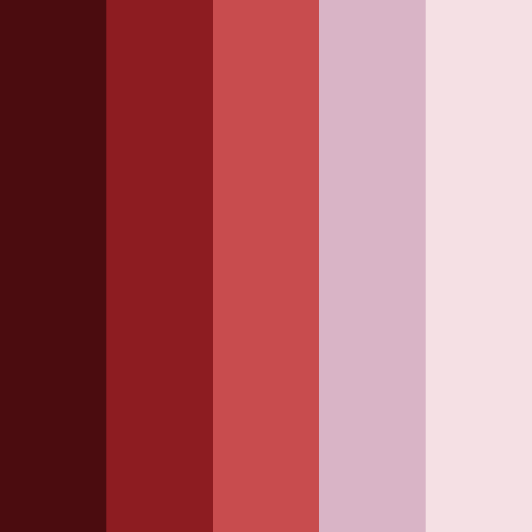 Download vampire color palette PNG image (square)