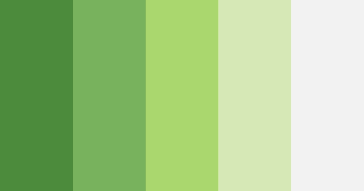 Download bush color palette PNG image (landscape)