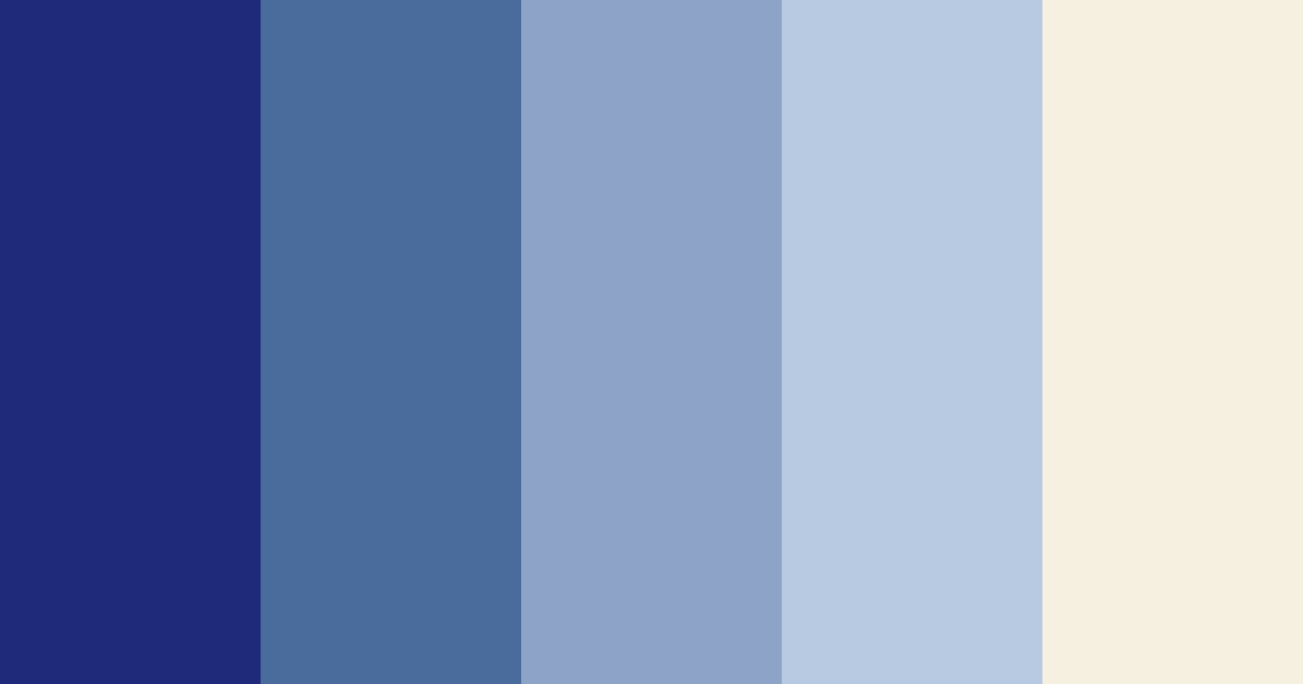 Download magical starry night color palette PNG image (landscape)