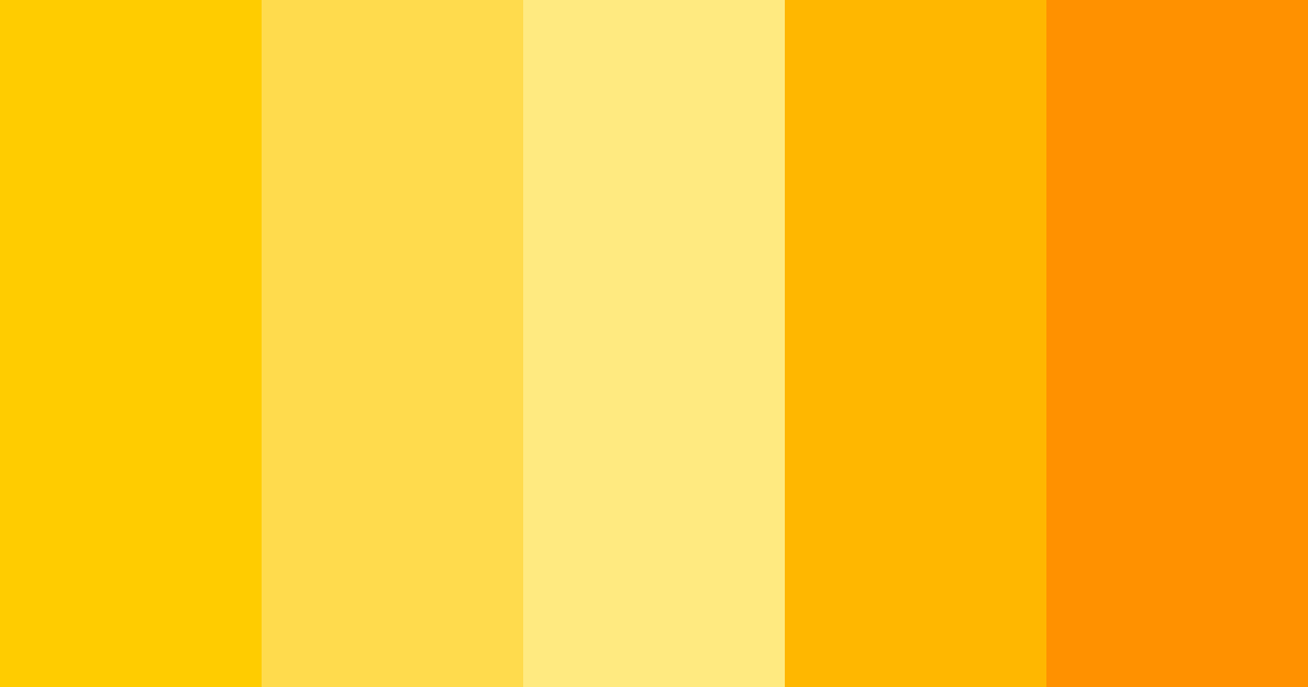 Download sun flower color palette PNG image (landscape)