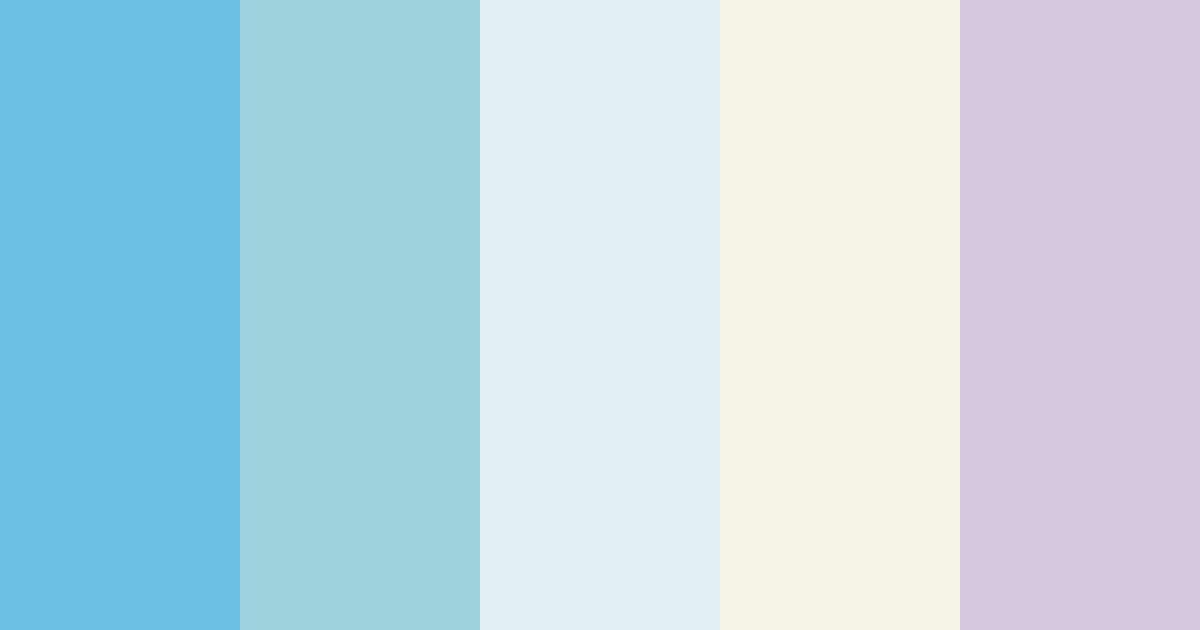 Download winter wonderland color palette PNG image (landscape)