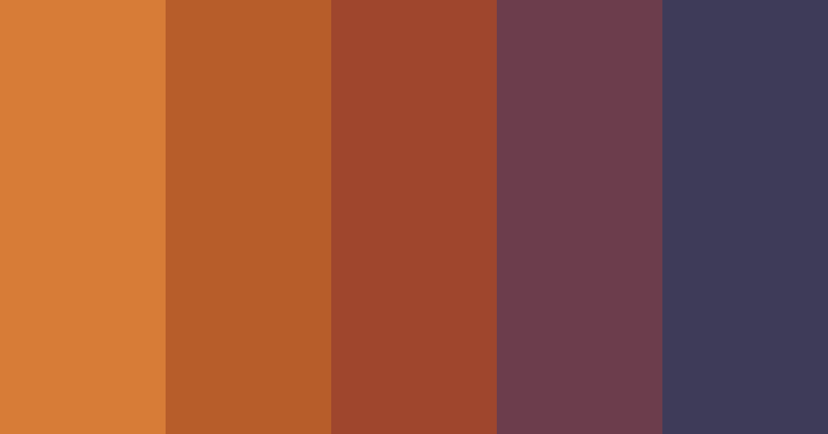 Download cooper color palette PNG image (landscape)