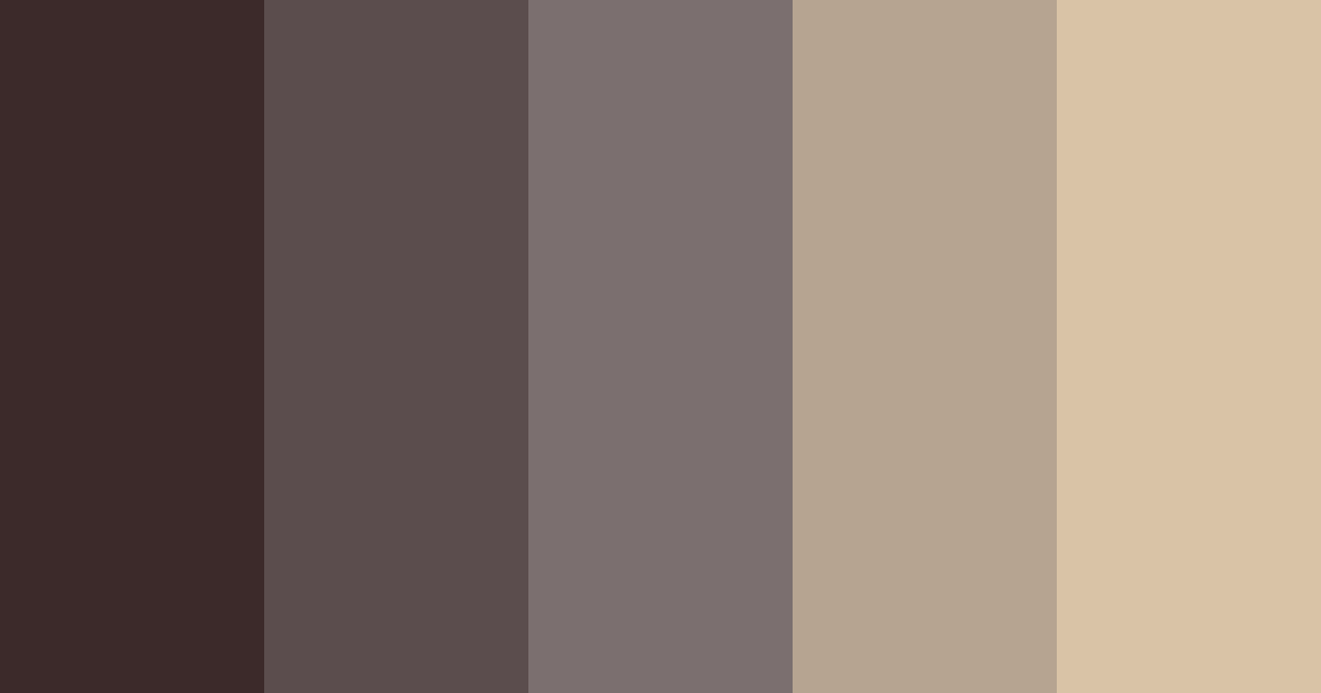 Download dark academia color palette PNG image (landscape)