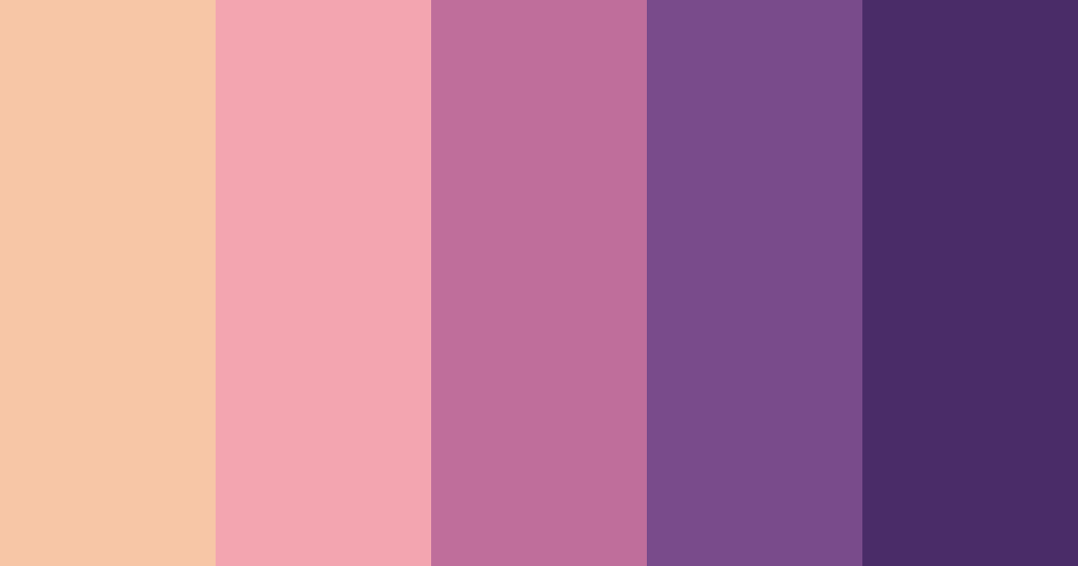 Download flower field color palette PNG image (landscape)