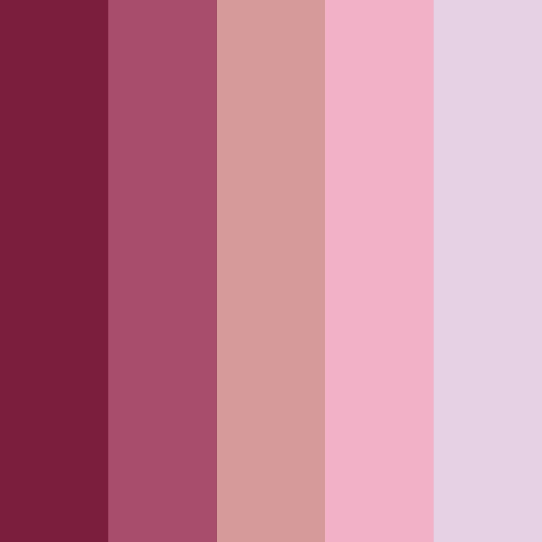 Download wine color palette PNG image (square)