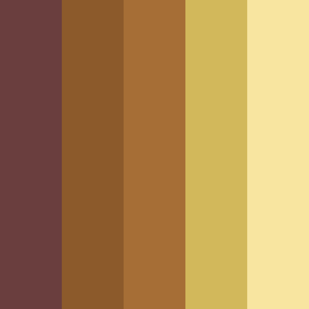 Download burned forest color palette PNG image (square)
