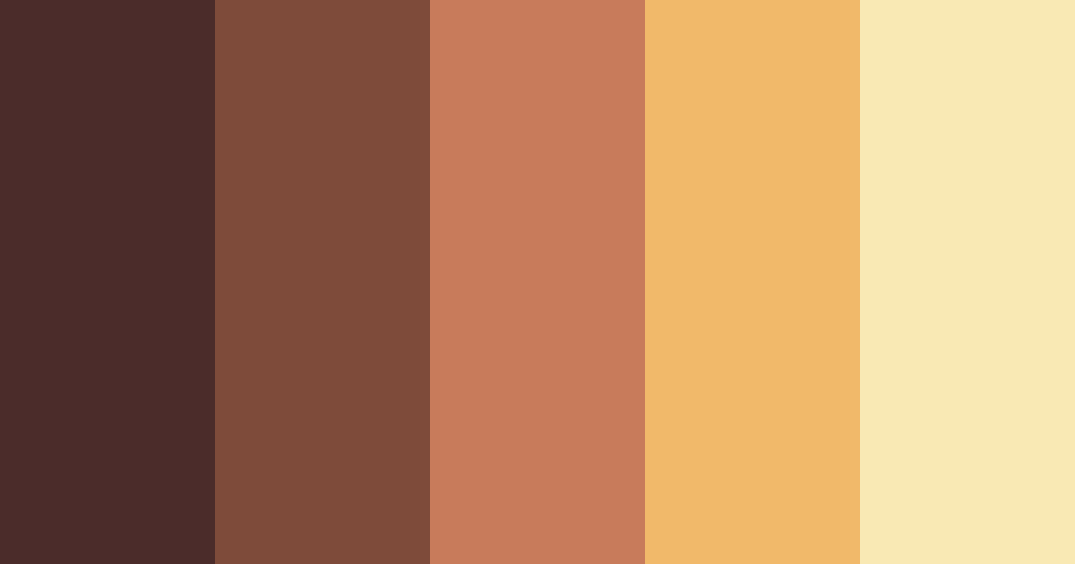 Download burned forest color palette PNG image (landscape)
