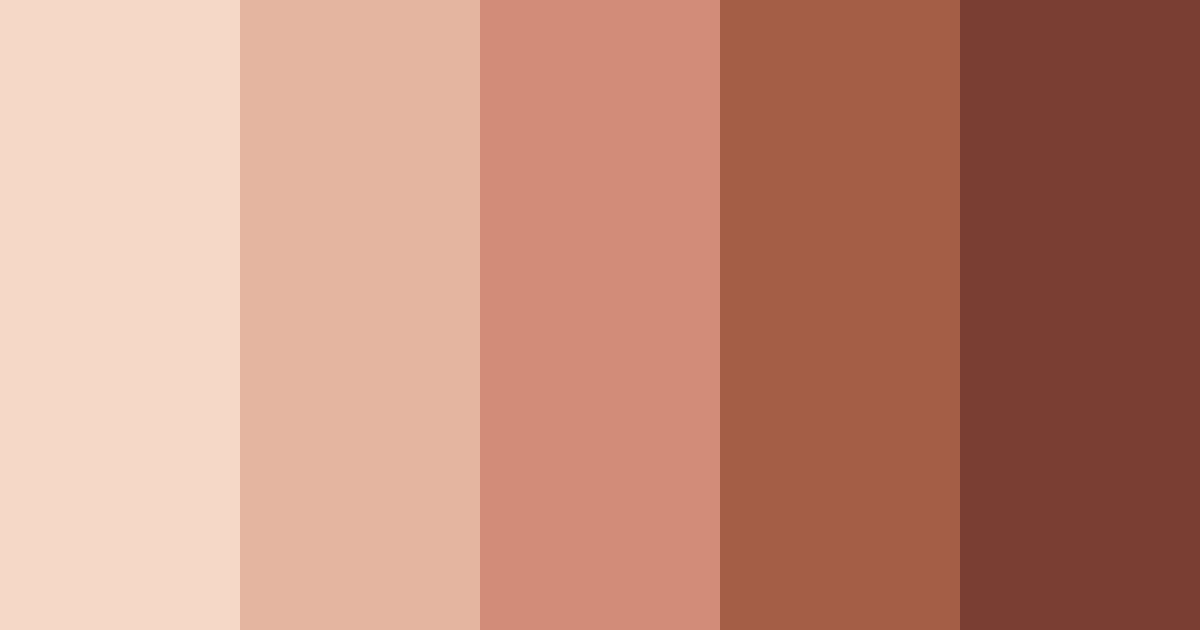 Download human color palette PNG image (landscape)