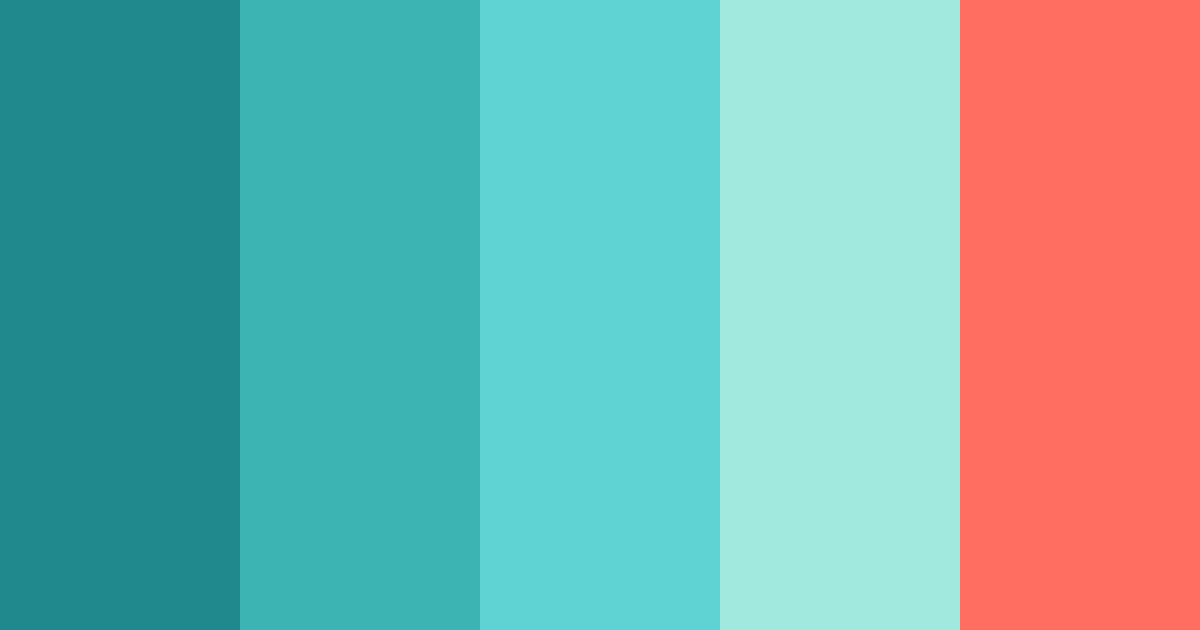 Download mermaid color palette PNG image (landscape)