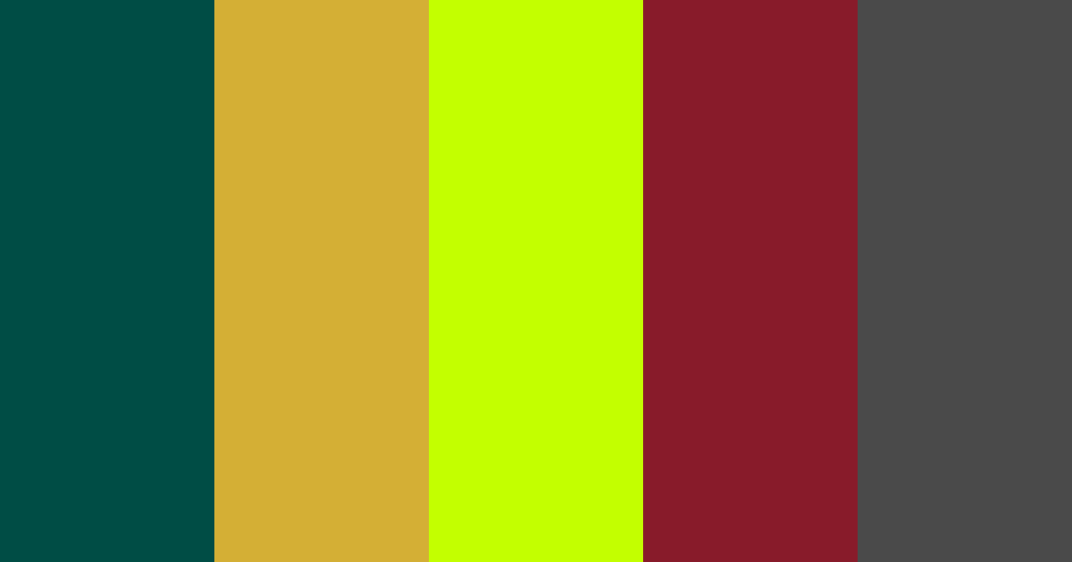 Download burnt rubber elegance color palette PNG image (landscape)