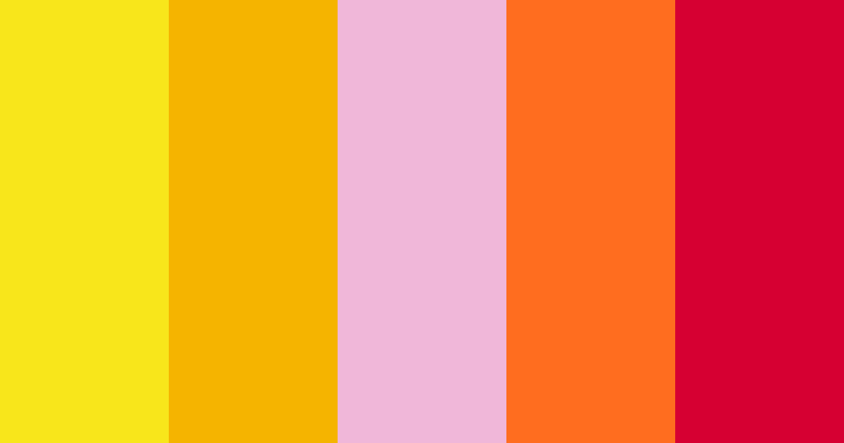 Download sunflower bright color palette PNG image (landscape)