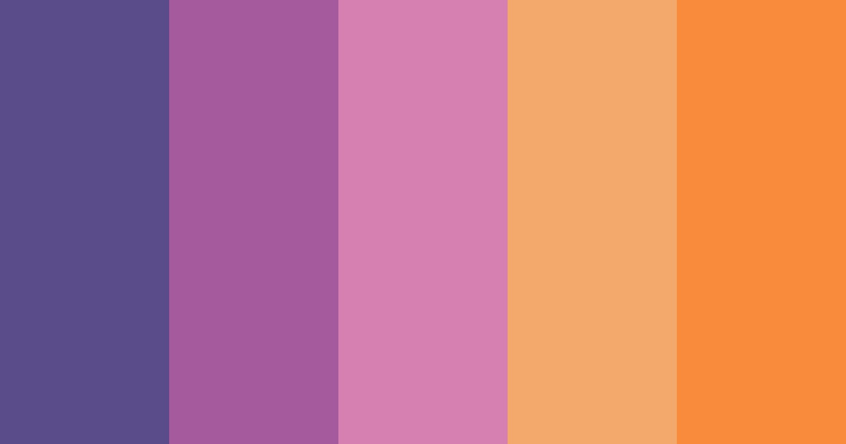 Download campfire dreams color palette PNG image (landscape)