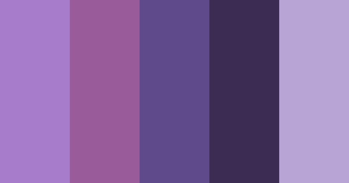 Download purple mountain's majesty color palette PNG image (landscape)