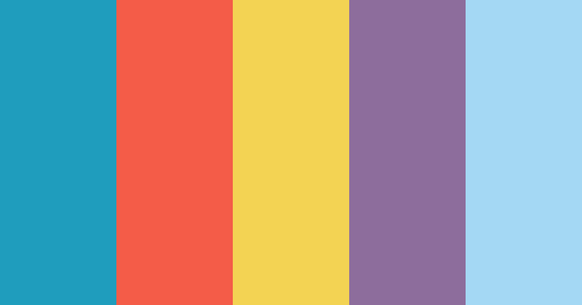 Monsters Inc Color Palette