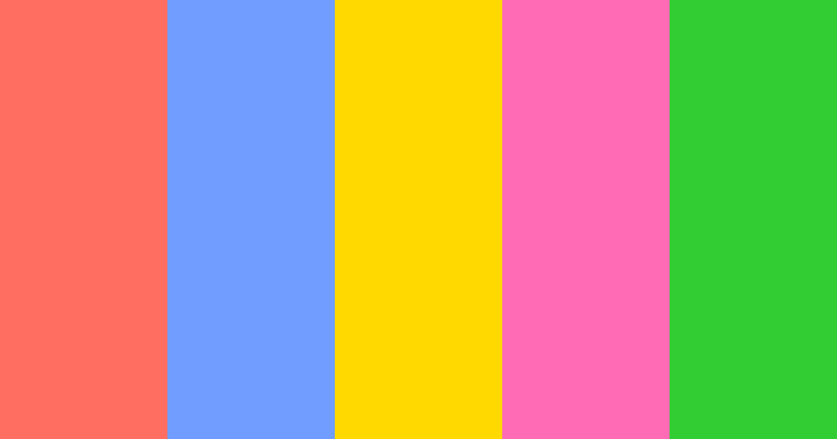 Download party noob color palette PNG image (landscape)