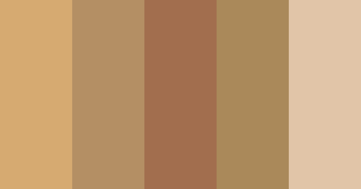 Download sahara color palette PNG image (landscape)