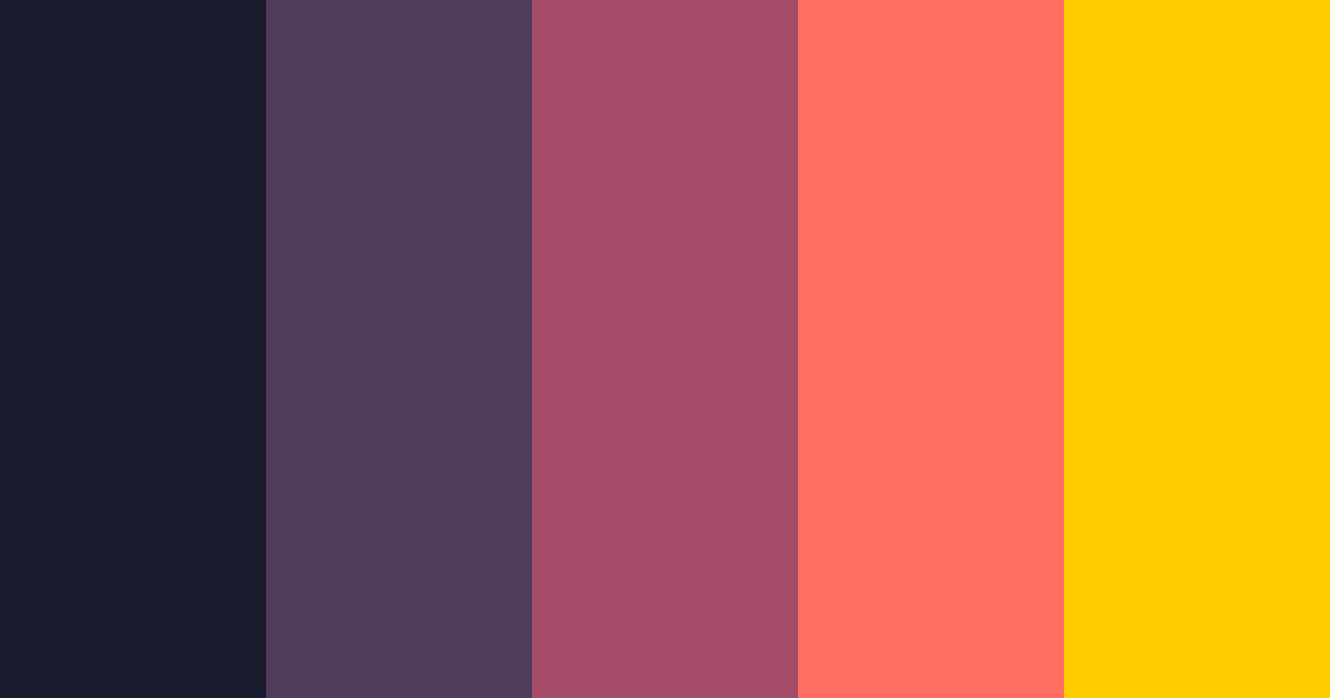 Download cosmic red accent color palette PNG image (landscape)