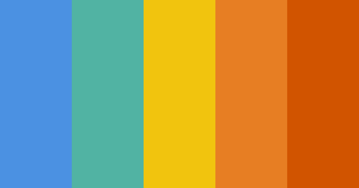 Download winter wonderland color palette PNG image (landscape)