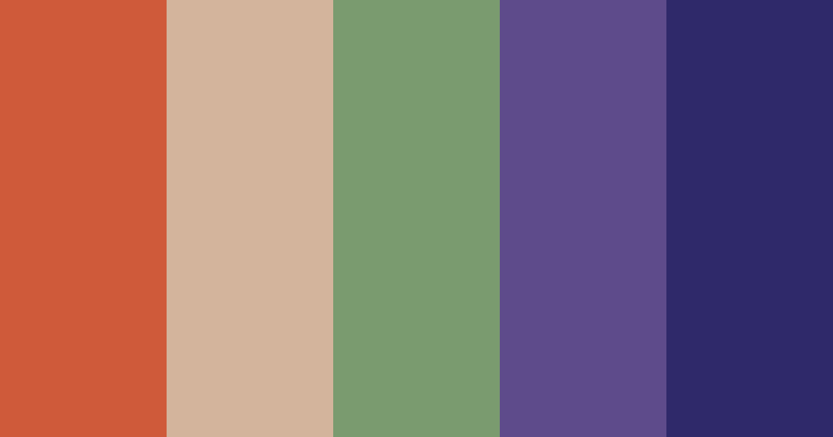 Download jasper sunset color palette PNG image (landscape)