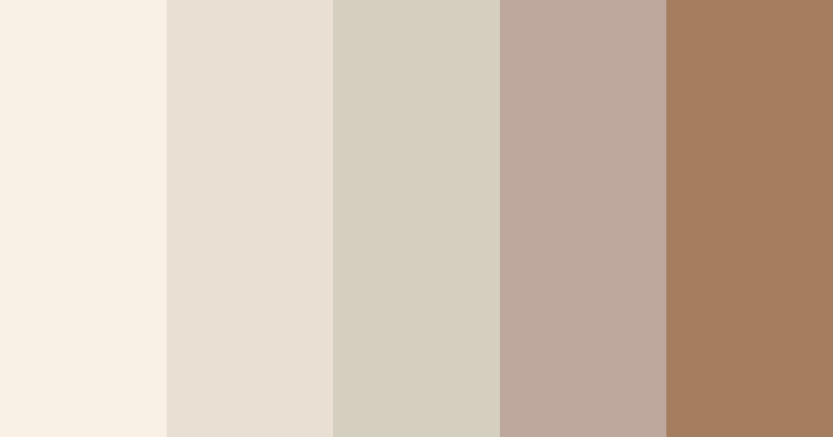 Download ivory dreams color palette PNG image (landscape)