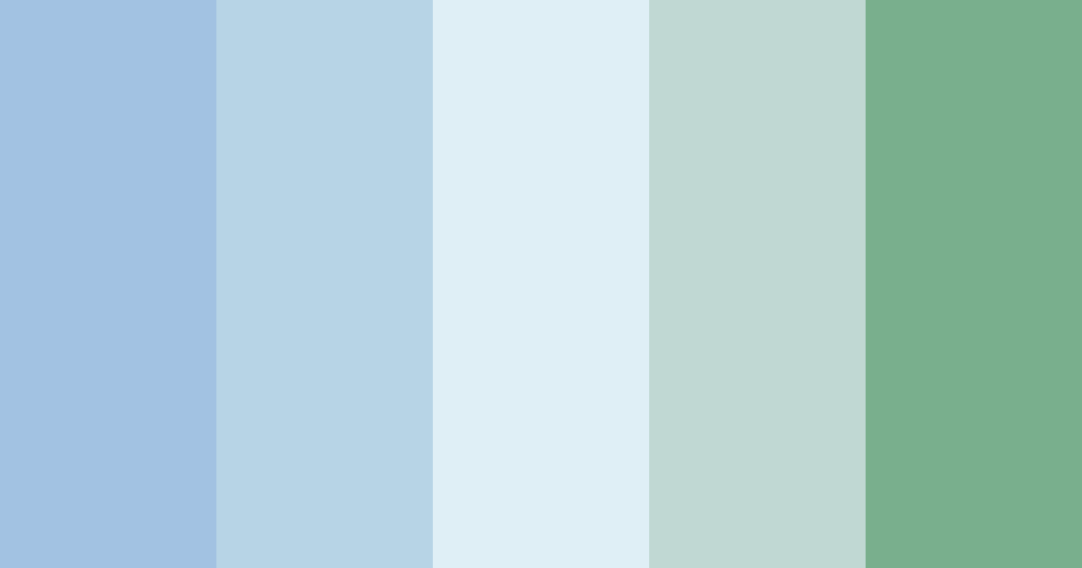 Download nordic breeze color palette PNG image (landscape)