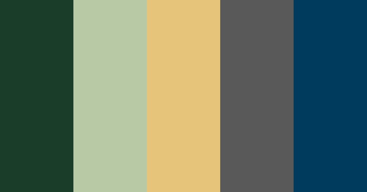 Download elegant luxe color palette PNG image (landscape)
