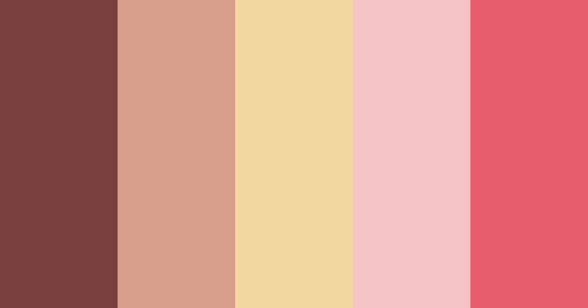 Download fallen princess color palette PNG image (landscape)