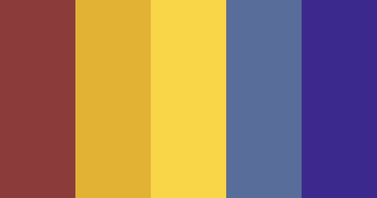 Download royal dawn color palette PNG image (landscape)