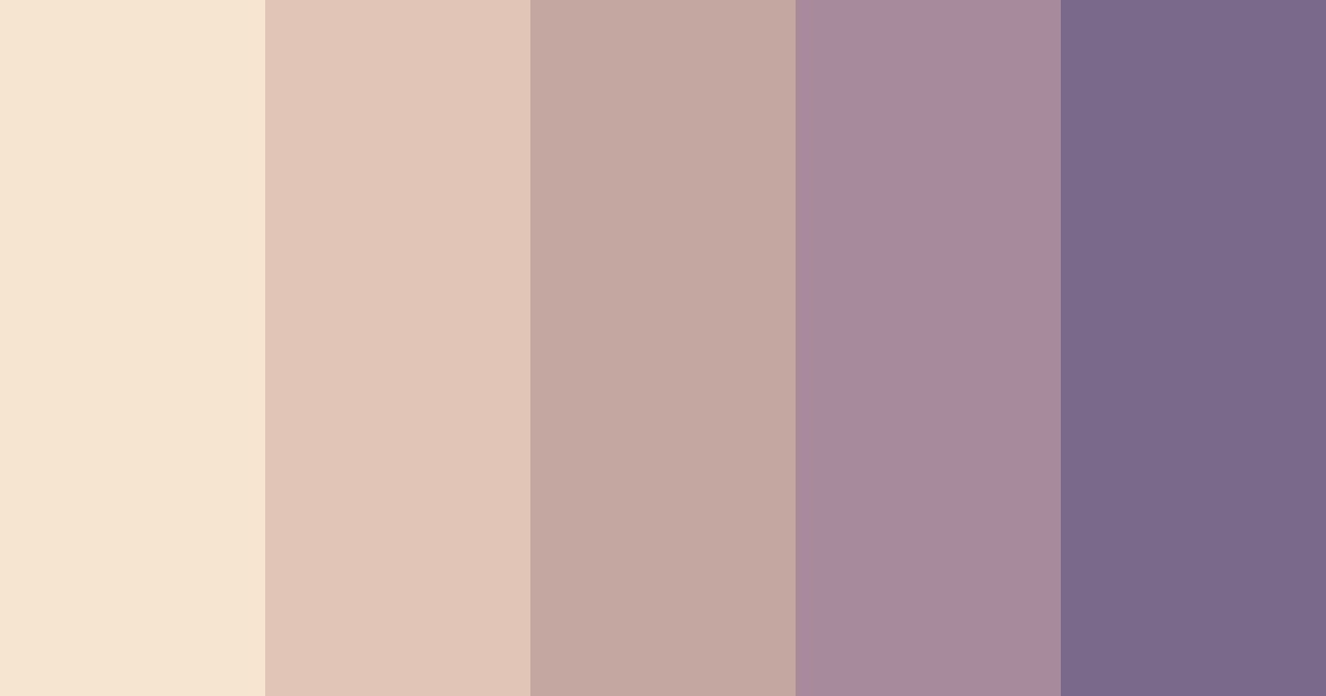 Download minimalist aesthetic color palette PNG image (landscape)