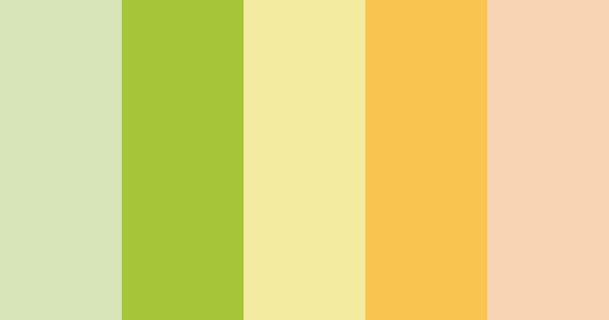 Download sunny garden color palette PNG image (landscape)