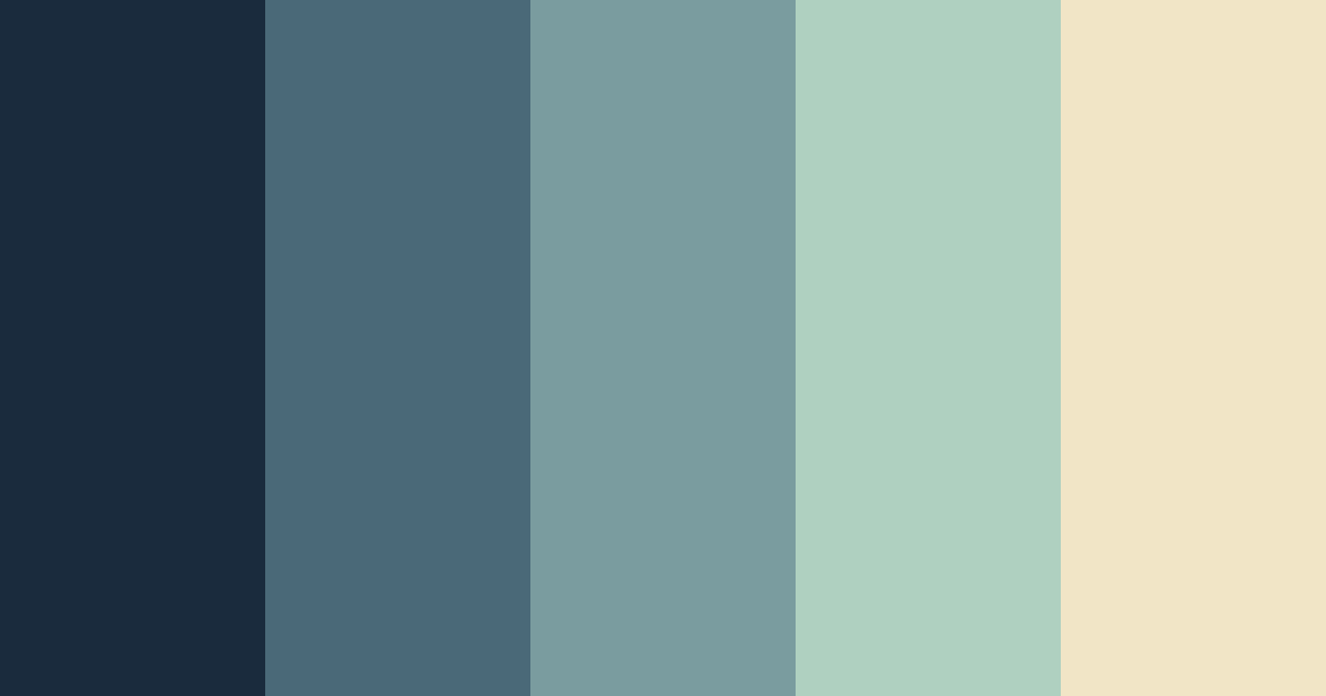 Download dark beach color palette PNG image (landscape)