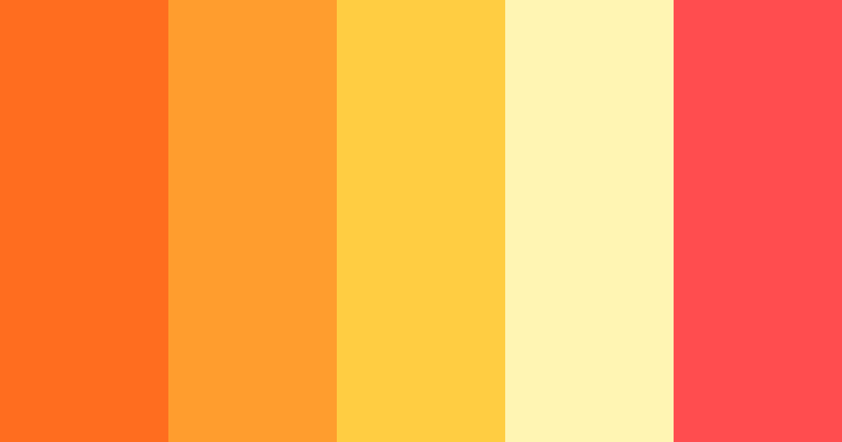 Download fire of hope color palette PNG image (landscape)