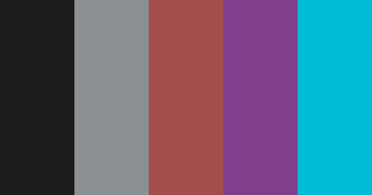 Download modern elegance color palette PNG image (landscape)