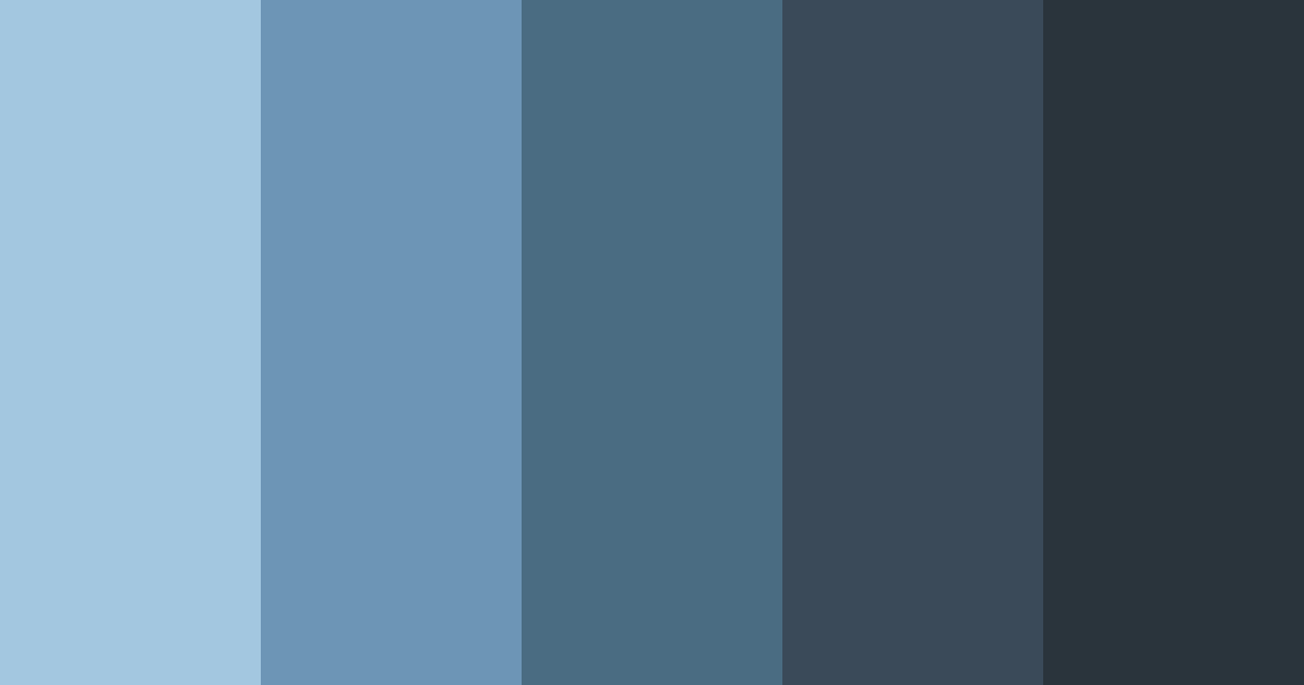 Download winter color palette PNG image (landscape)