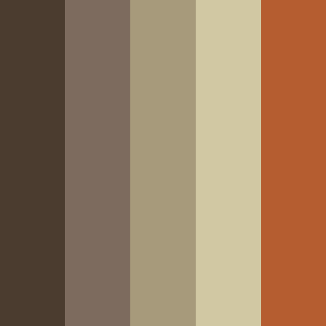 Download enchanted earth color palette PNG image (square)